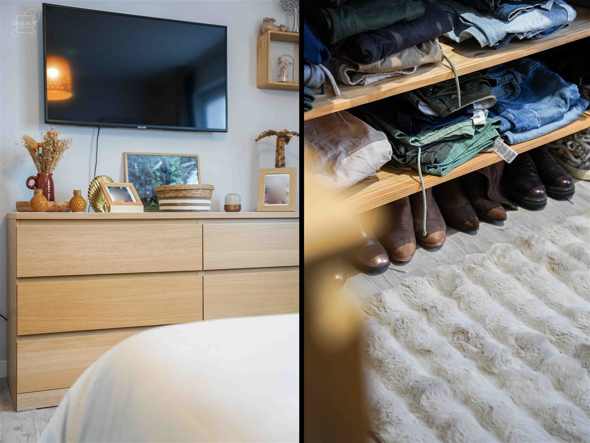 Jolie maison de ville rénovée comprenant un hall d'entrée desservant un lumineux séjour, une grande cuisine équipée, une salle de bain, un WC in...