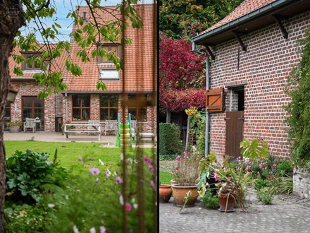 Charmante maison de style fermette bénéficiant d'une excellente situation dans la campagne d'HOUTHEM et érigée sur une parcelle de terrain de plus...