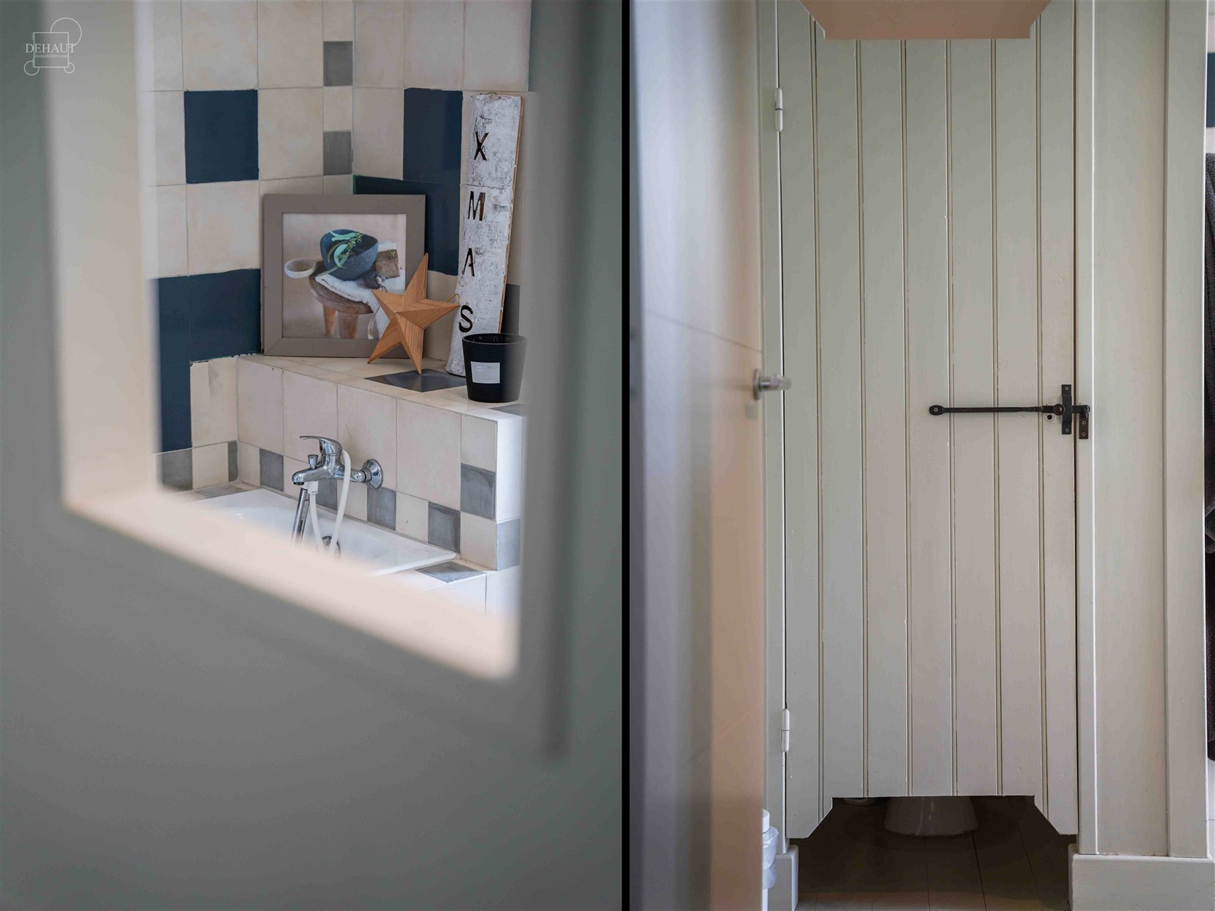 Schitterend, groot dorpshuis met 3 gevels, volledig gerenoveerd door een architect in een eigentijdse stijl. De begane grond bestaat uit een grote hal...