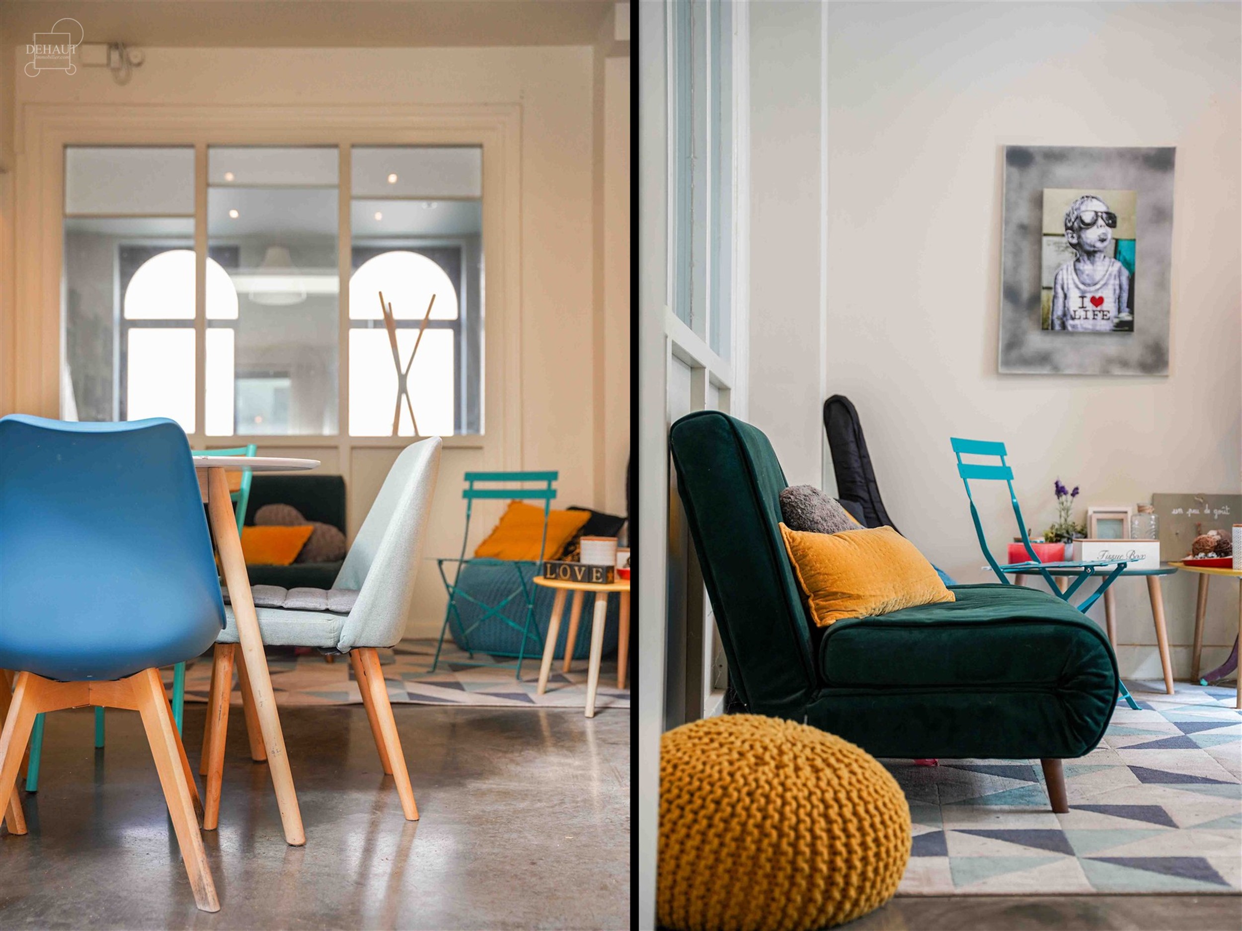 Schitterend, groot dorpshuis met 3 gevels, volledig gerenoveerd door een architect in een eigentijdse stijl. De begane grond bestaat uit een grote hal...