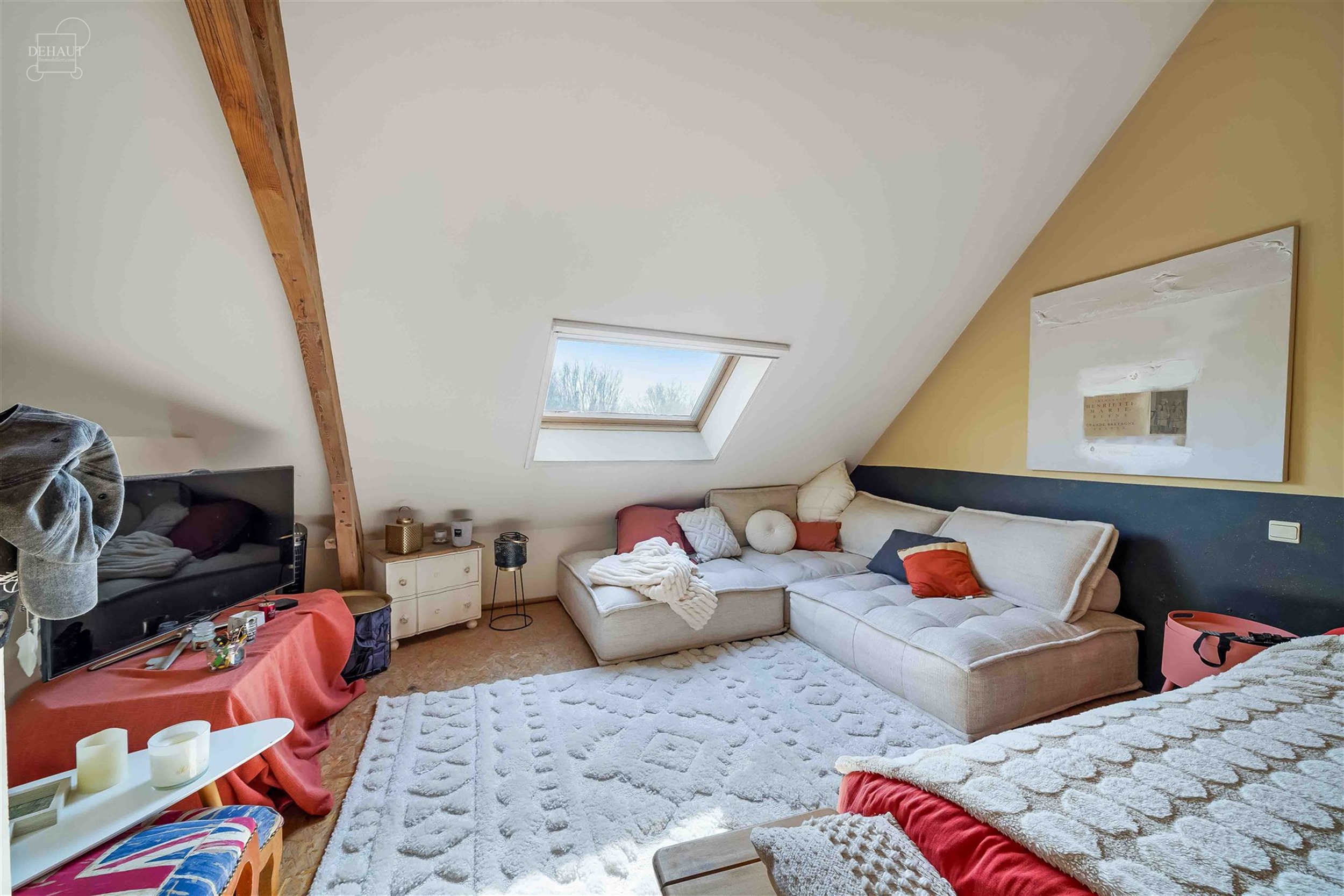 Schitterend, groot dorpshuis met 3 gevels, volledig gerenoveerd door een architect in een eigentijdse stijl. De begane grond bestaat uit een grote hal...