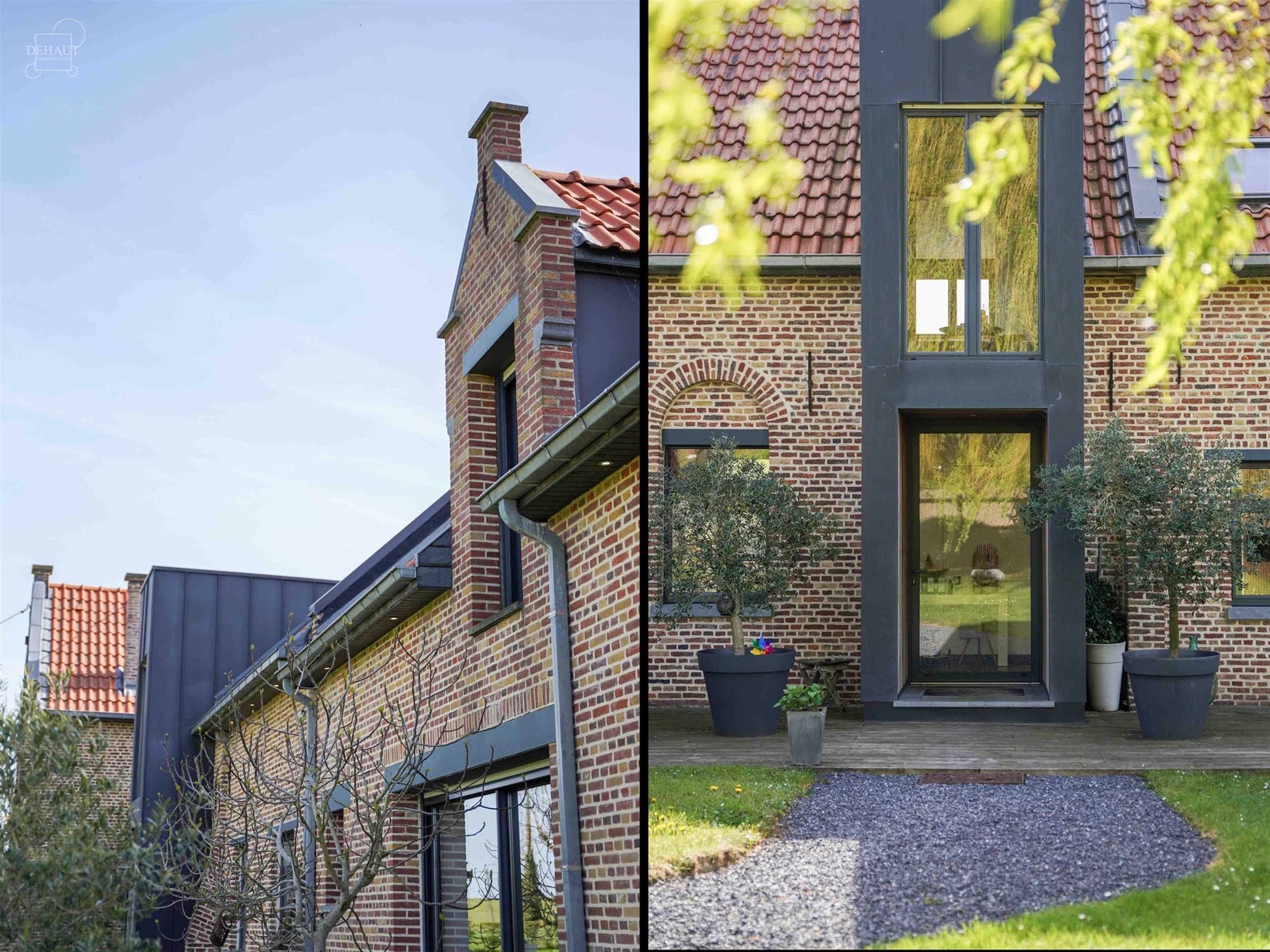 Luxueux corps de ferme bénéficiant d'un cadre d'exception et de volumes remarquables. Cette belle rénovation se distingue par son espace bien-être...