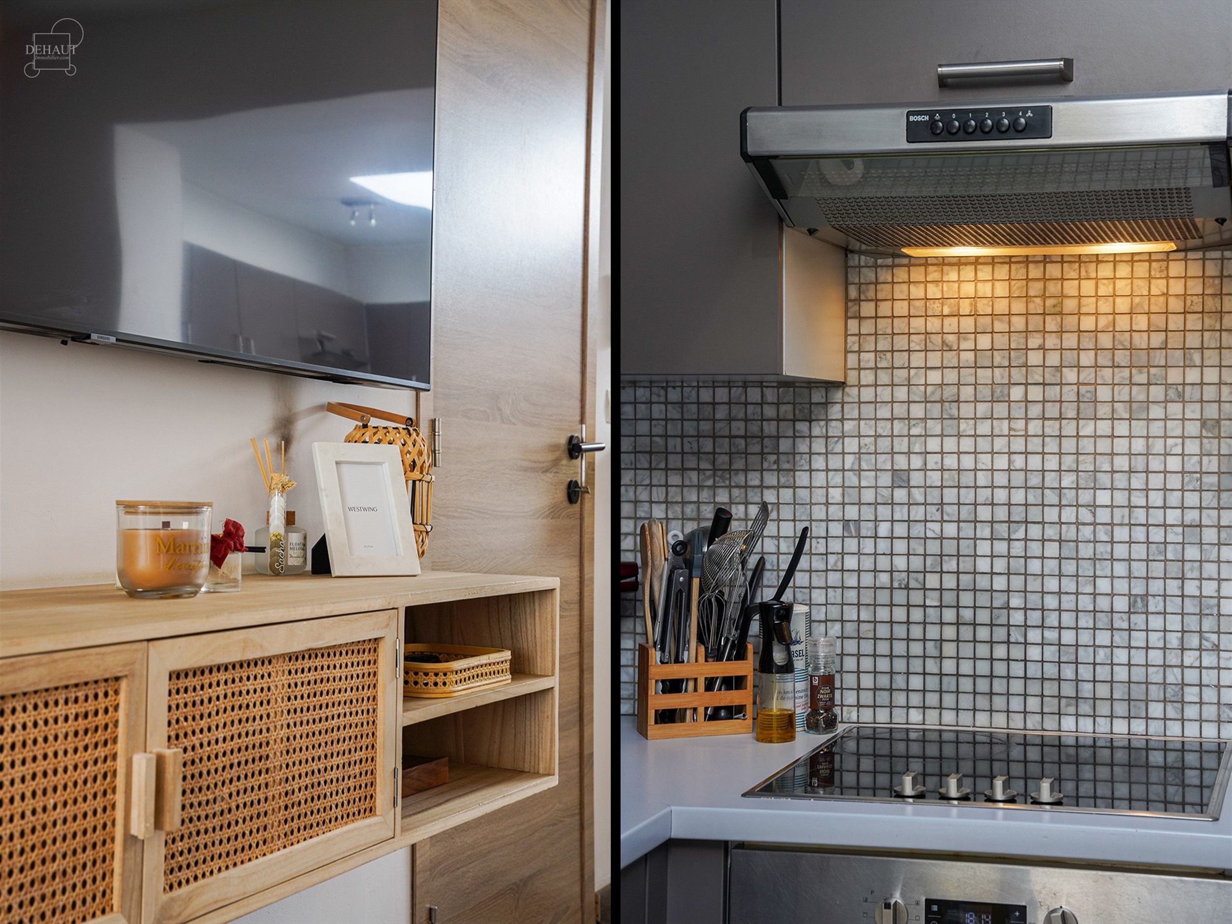 Jolie maison de ville avec garage idéalement située dans une rue calme et prisée. Composée d'un agréable espace de vie avec un insert et un poêl...