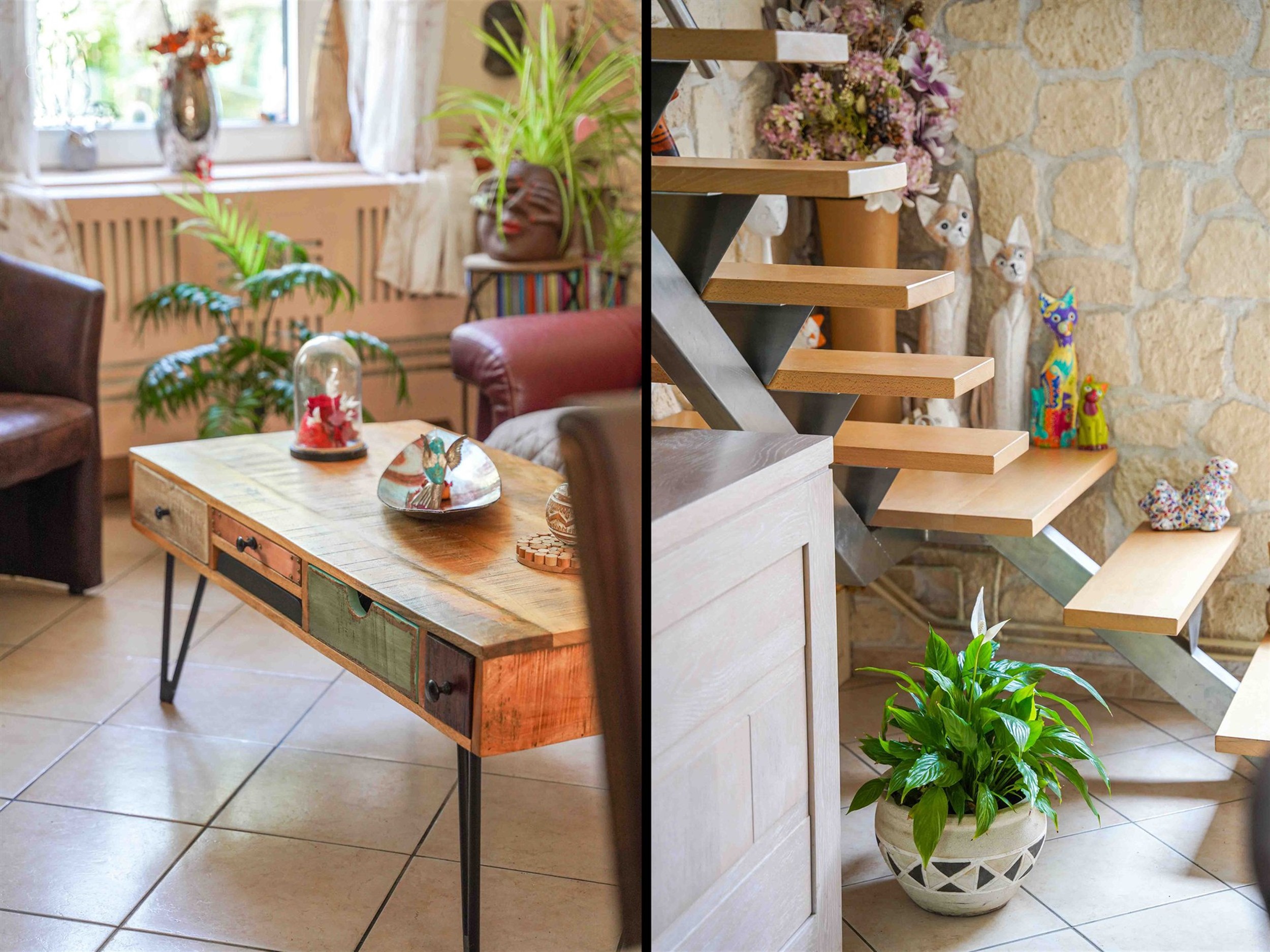 Jolie maison de ville idéalement située au calme avec vue sur la Lys. Se compose d'un séjour, une cuisine équipée, une salle de bain, un WC indé...