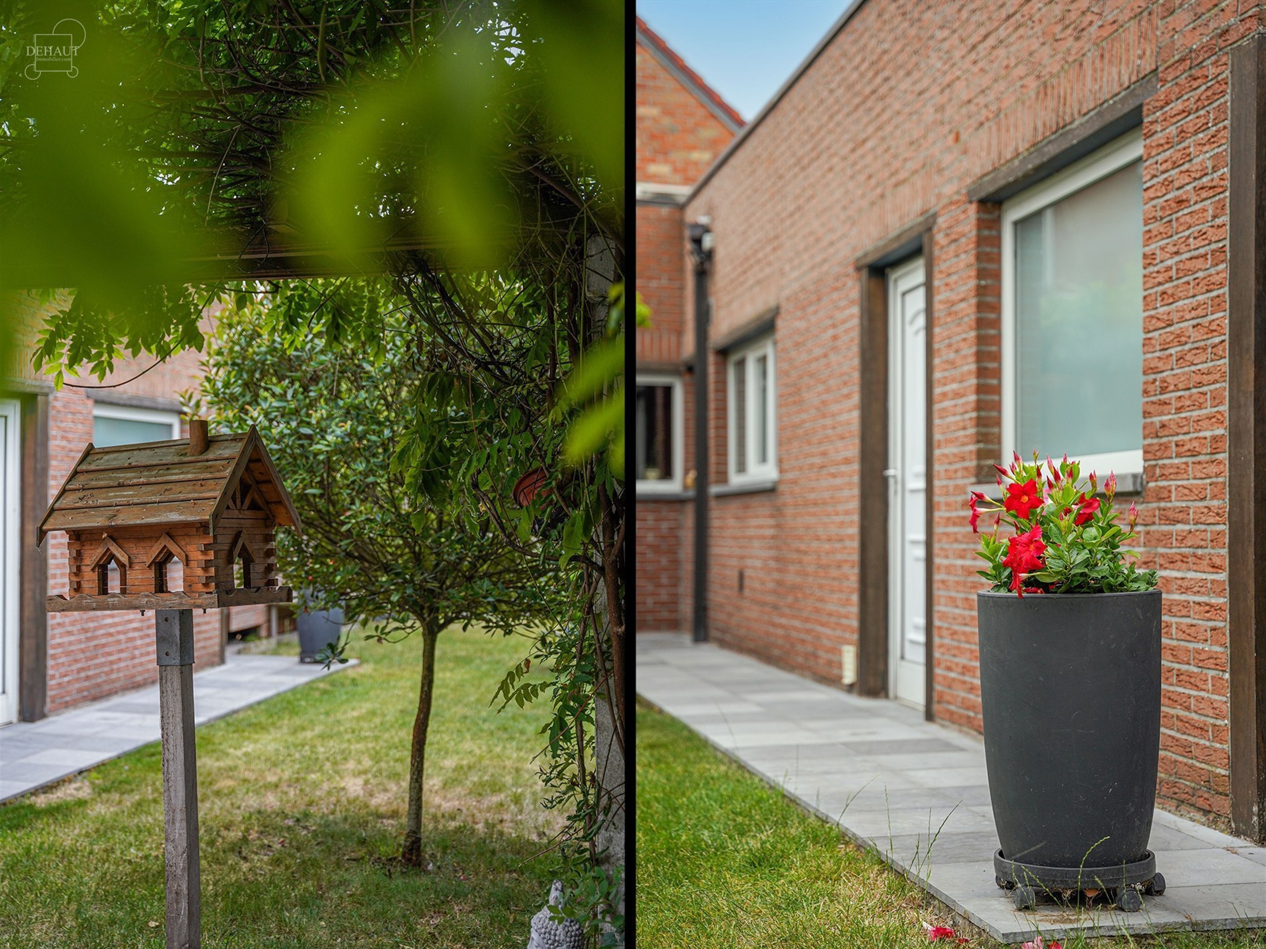 Jolie maison 3 façades située à proximité de toutes commodités.
Dispose d'un hall d'entrée, un séjour ouvert sur une cuisine équipée, un cel...
