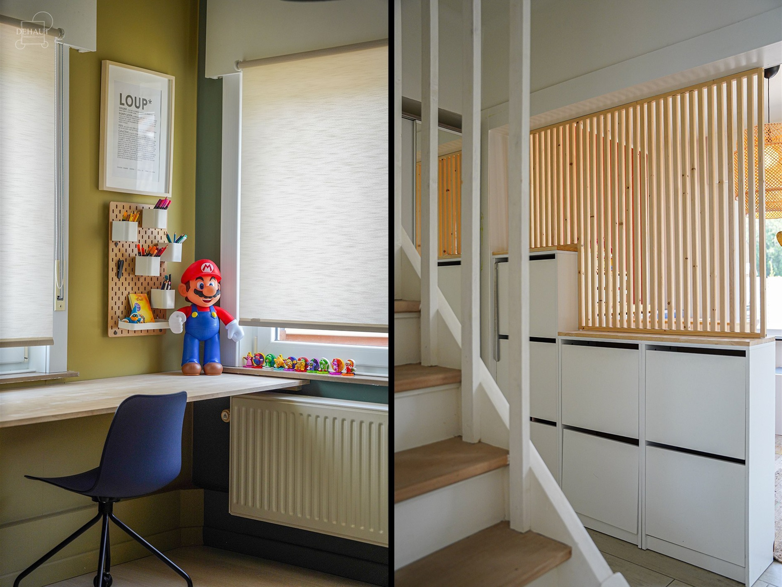 Superbe maison 3 façades située dans une rue calme avec garage et accès latéral.
Se compose au rez-de-chaussée d'un hall d'entrée desservant un...