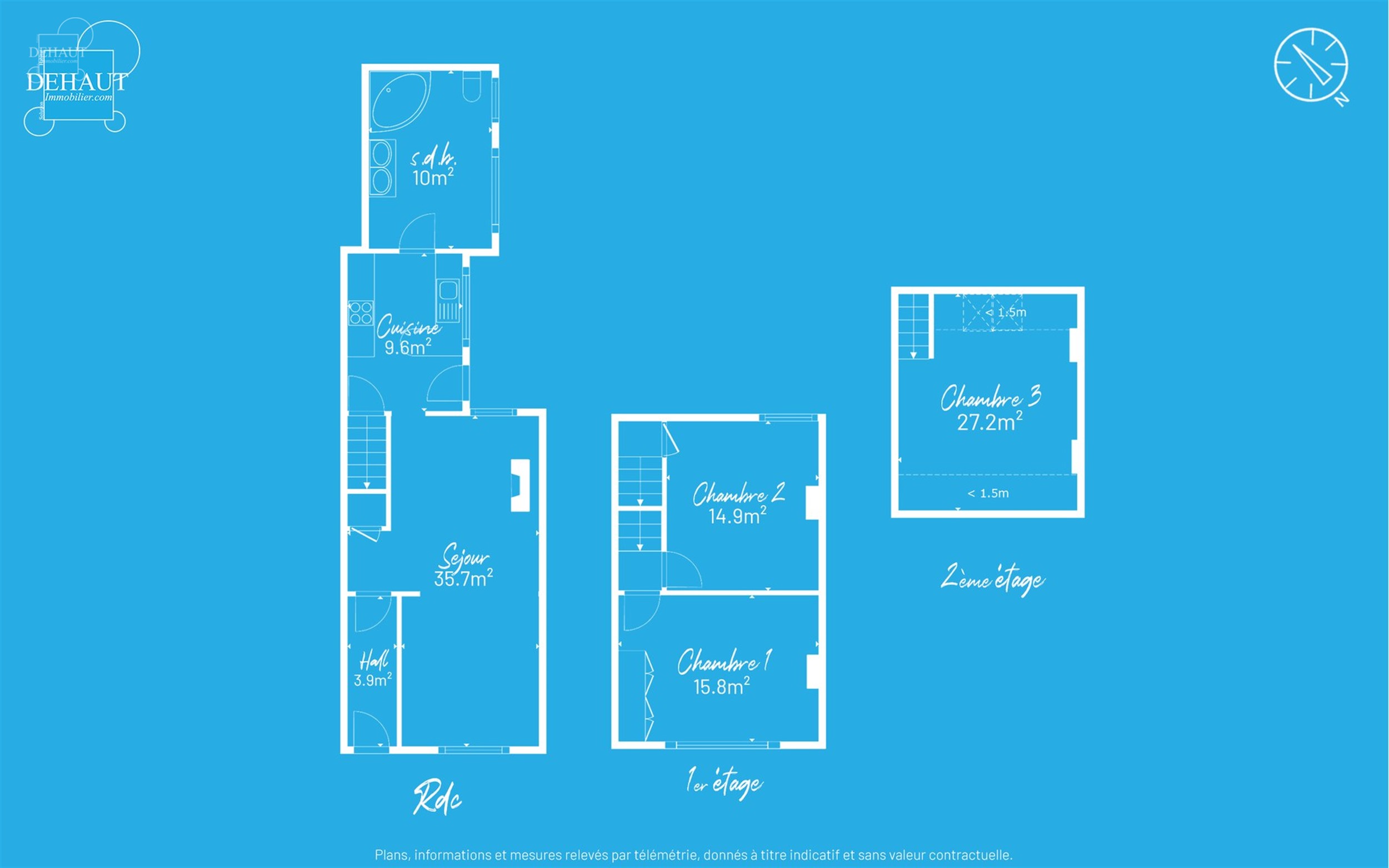 Mooi huis met drie gevels, zij-ingang en eigen parkeerplaats. Het bestaat uit een ruime woonkamer, een ingerichte keuken en een grote badkamer. Op de ...