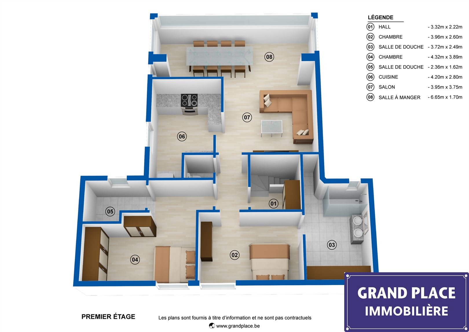 Image 6 : Appartement à 1330 RIXENSART (Belgique) - Prix 170.000 €