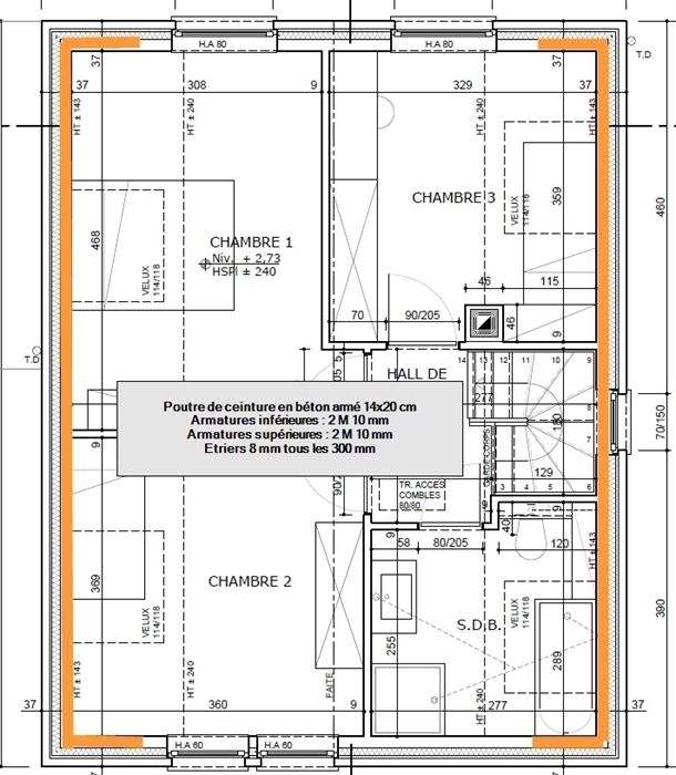 Projet de maison avec permis d'urbanisme-terrain à bâtir