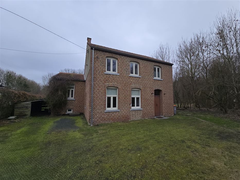woning met weiland