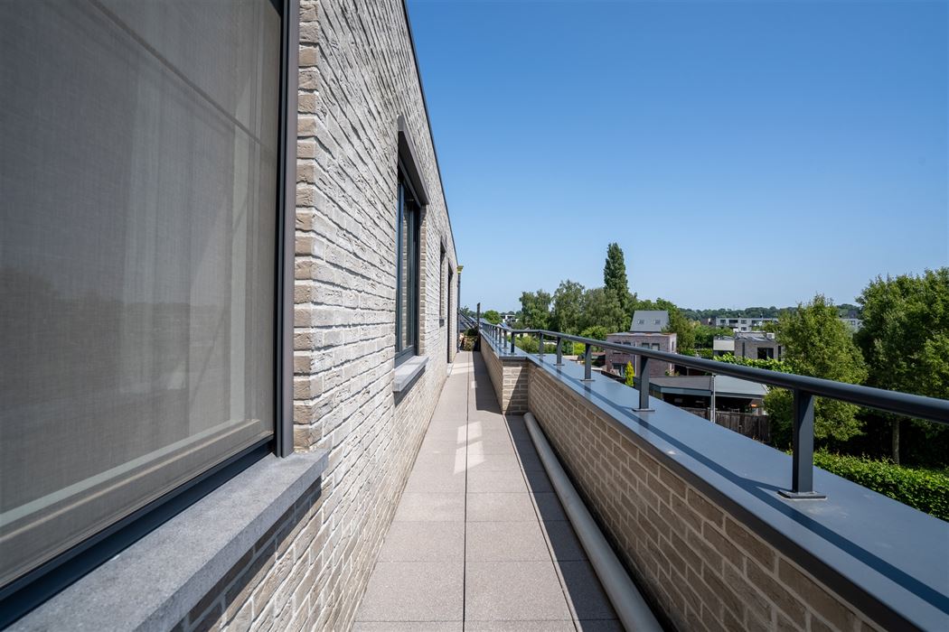 Penthouse met 2 ruime slaapkamers