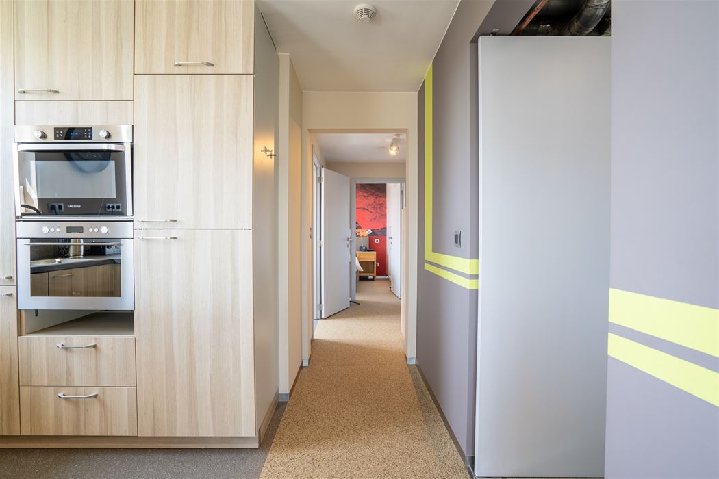 Penthouse met 2 ruime slaapkamers