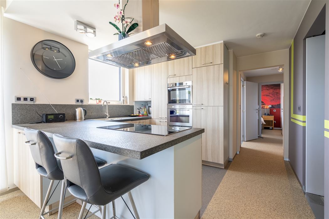 Penthouse met 2 ruime slaapkamers