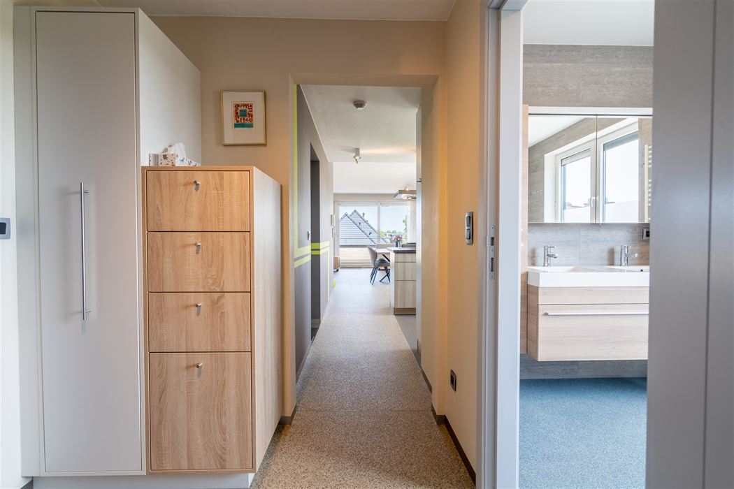 Penthouse met 2 ruime slaapkamers