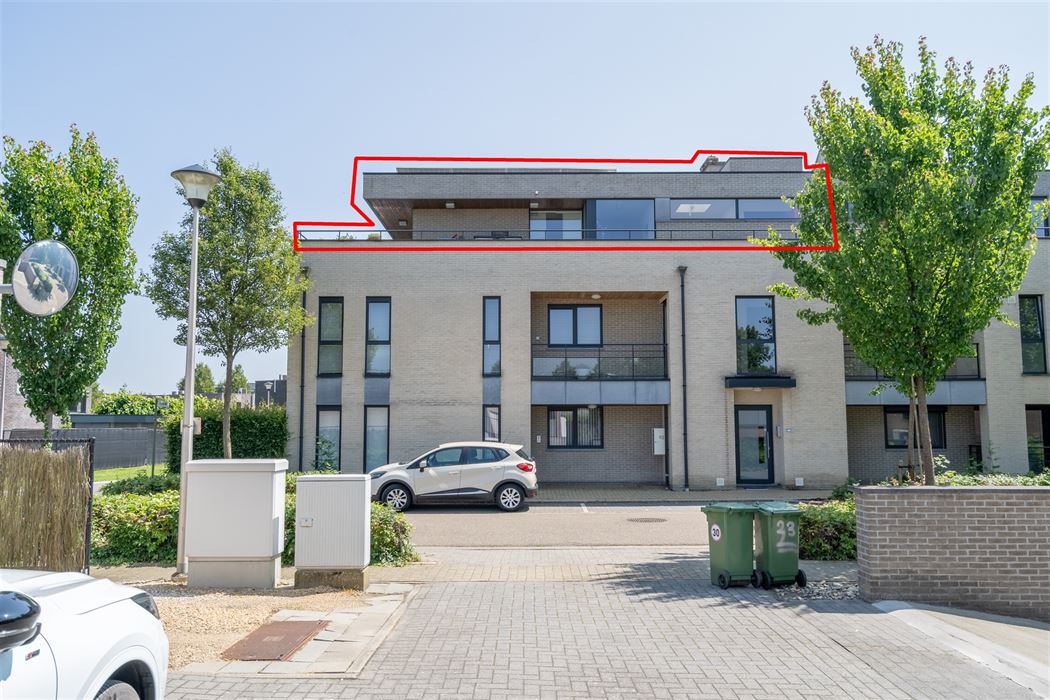 Penthouse met 2 ruime slaapkamers