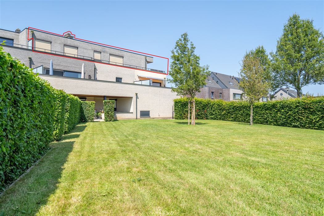 Penthouse met 2 ruime slaapkamers