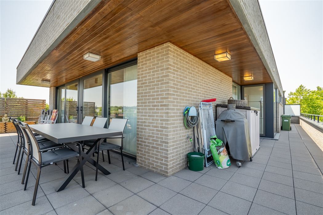 Penthouse met 2 ruime slaapkamers