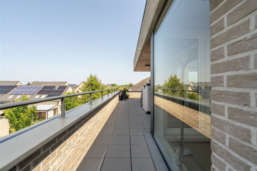 Penthouse met 2 ruime slaapkamers