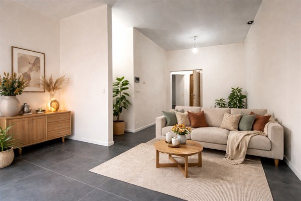 Licht en gezellig te maken 1 slaapkamer appartement