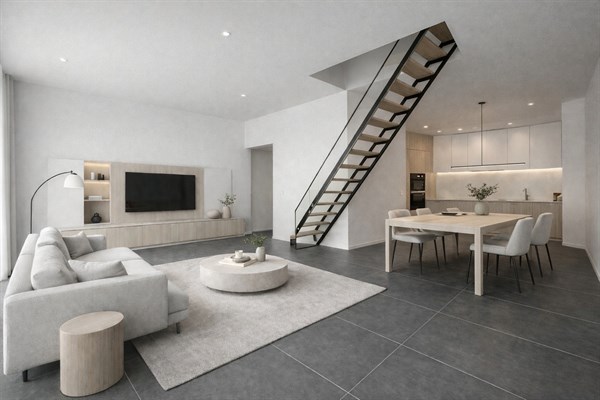 Duplex 3 slaapkamer met gemeenschappelijk dakterras