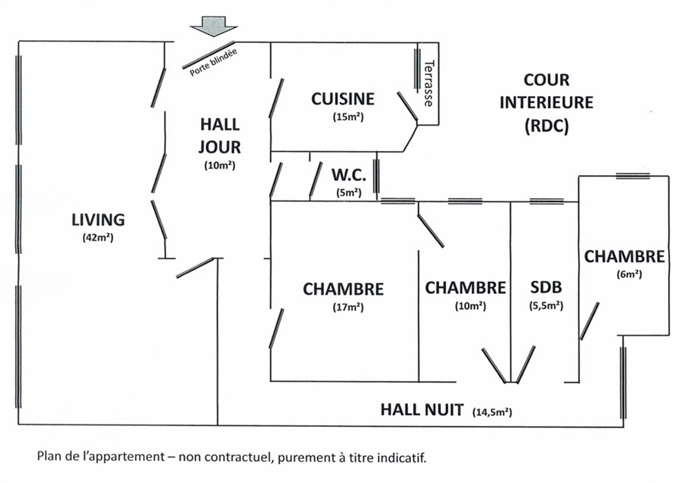 Image 10 : Apartment IN 1000 BRUXELLES (Belgium) - Price 