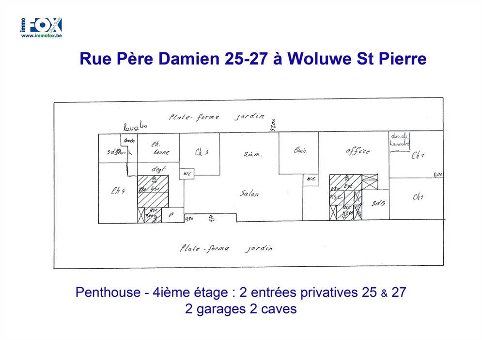 Foto 18 : Appartement te 1150 SINT-PIETERS-WOLUWE (België) - Prijs € 2.850