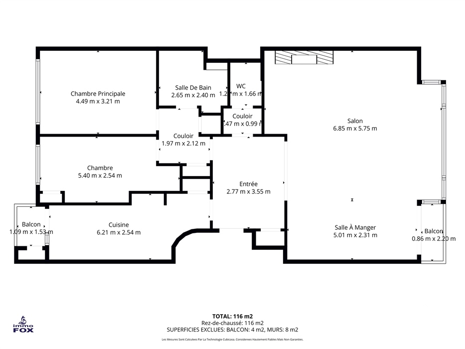 Foto 3 : Appartement te 1200 WOLUWE-SAINT-LAMBERT (België) - Prijs € 1.650