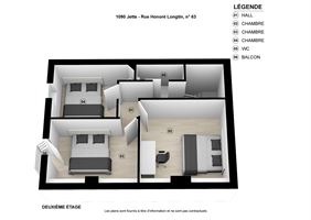 LUMINEUSE 4 Ch + Bureau et Dressing - Jardin et Terrasse - JETTE LUMINEUSE 4 Ch + Bureau et Dressing - Jardin et Terrasse - JETTE