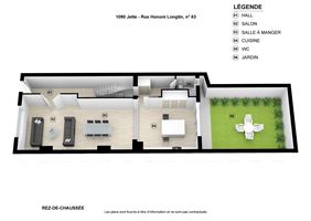 LUMINEUSE 4 Ch + Bureau et Dressing - Jardin et Terrasse - JETTE LUMINEUSE 4 Ch + Bureau et Dressing - Jardin et Terrasse - JETTE