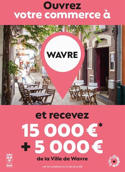 Excellente visibilité sur rue piétonne