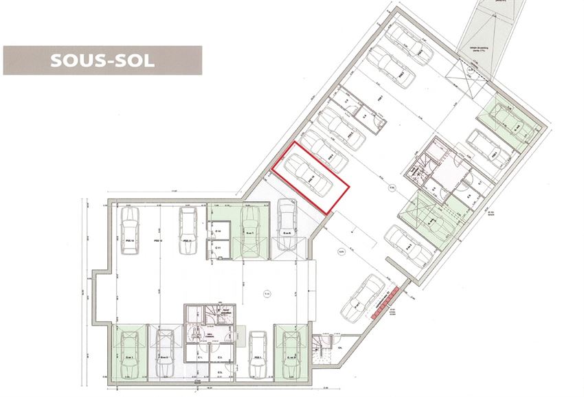 Parking intérieur - Proche du centre-ville