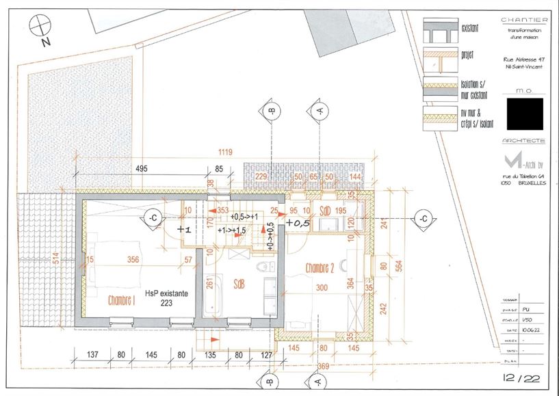 Projet rénovation disponible, Garage, Jardin