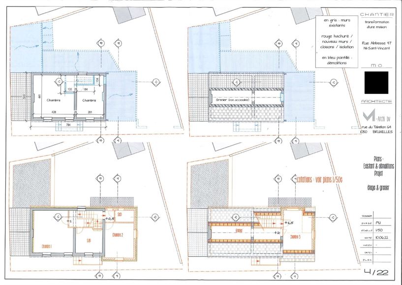 Projet rénovation disponible, Garage, Jardin