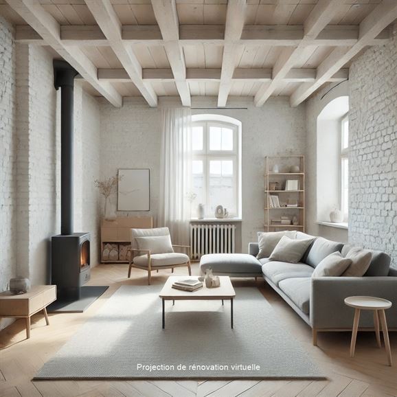 Projet rénovation disponible, Garage, Jardin