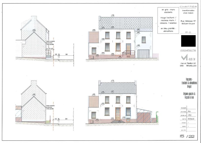 Projet rénovation disponible, Garage, Jardin