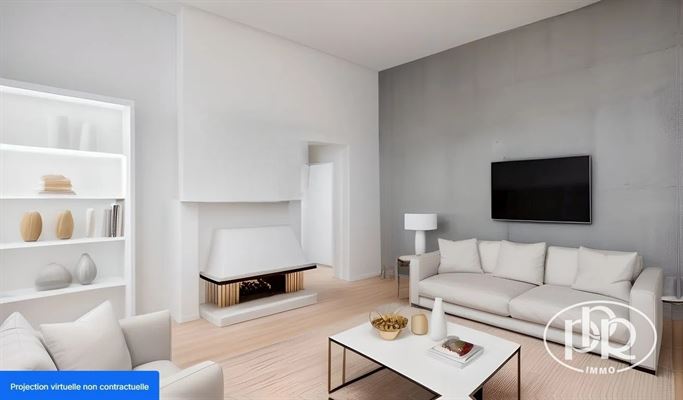 Maison villageoise 4 façades de ± 110 m² composée de 2 chambres avec projet de rénovation en 3 chambres + 2 salles d'eau sur terrain de ± 2 ares