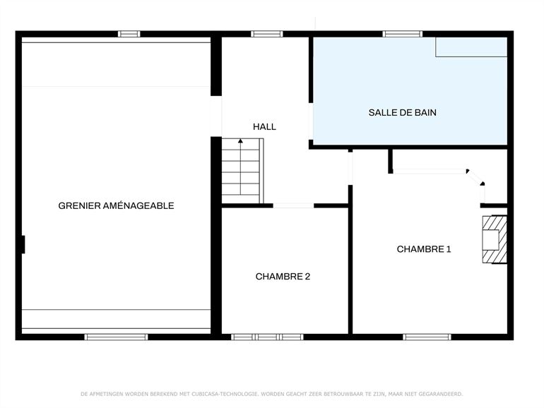 Campagne, rue calme, possibilité aménager appartement