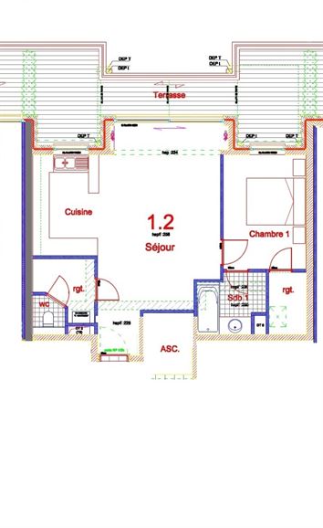 *** Signature de bail en cours *** Terrasse Sud-Ouest, Parking privatif et Cave