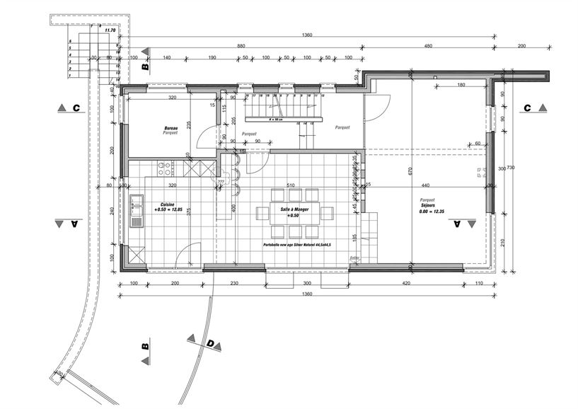 Rue résidentielle calme avec vue, double garage