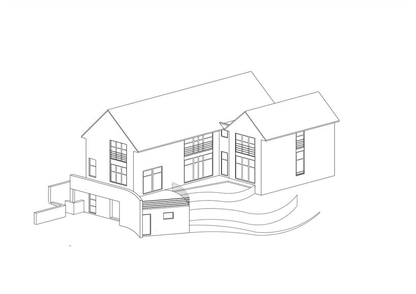 Rue résidentielle calme avec vue, double garage