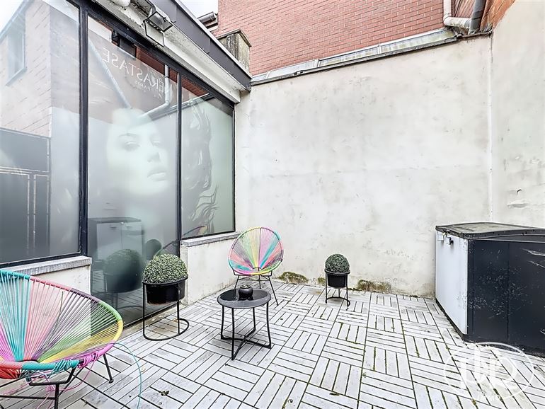 Moderne, parking, visibilité