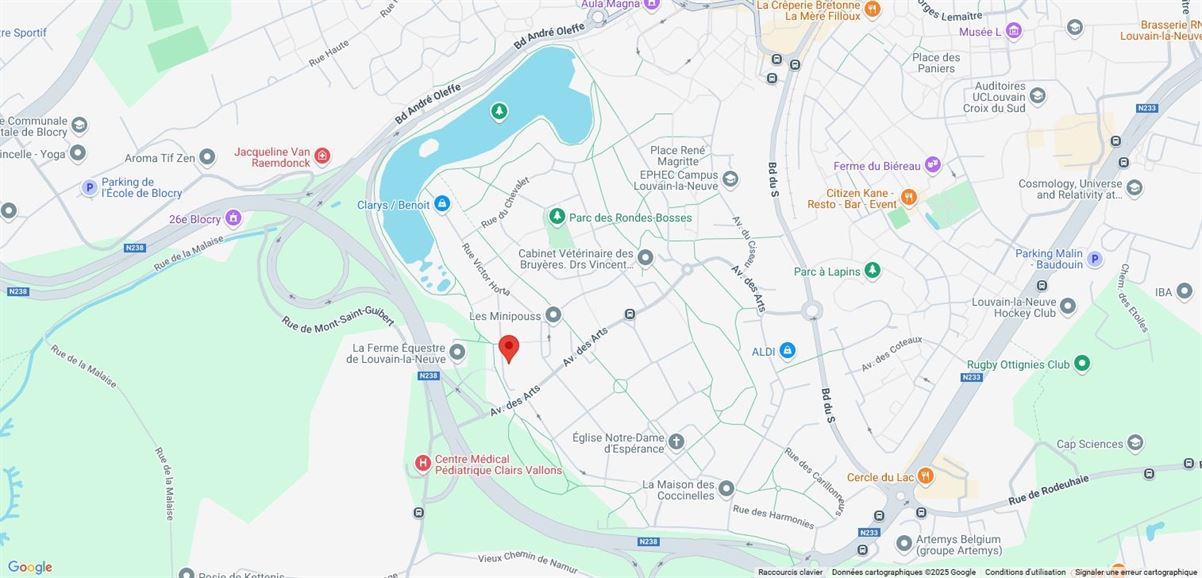 Quartie Bruyères, parking, local vélo