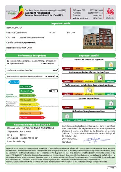 Parking privatif et sécurisé, balcon