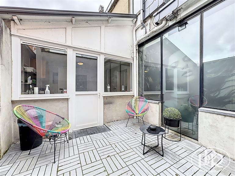 Moderne, parking, visibilité