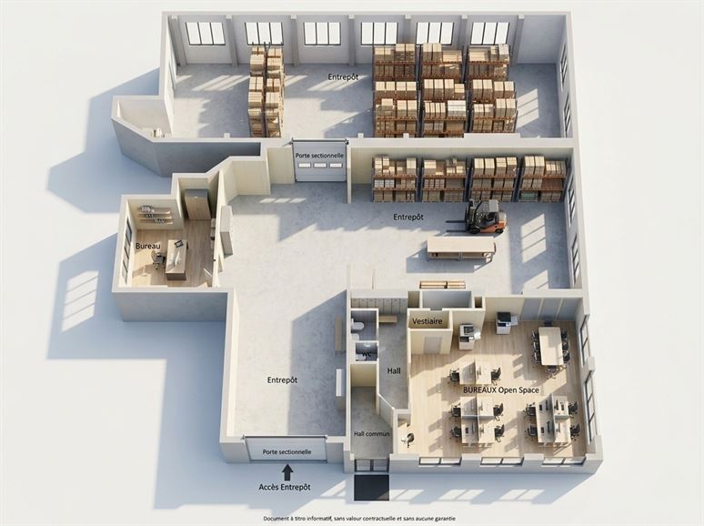 Mixte Entrepôts & Bureaux en RDC ! Proche centre-ville