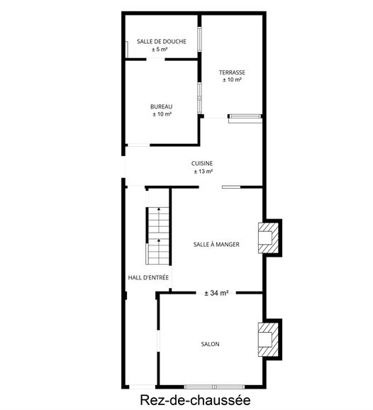 Elec CONFORME, Garages 65m², Office, Garden