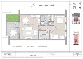 Élec. CONFORME, terrasse 10 m², frais réduits à 3% sous condtions - WAVRE