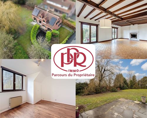 Villa van ongeveer 155m², 4 slaapkamers + bureau + terras op het zuiden en tuin.