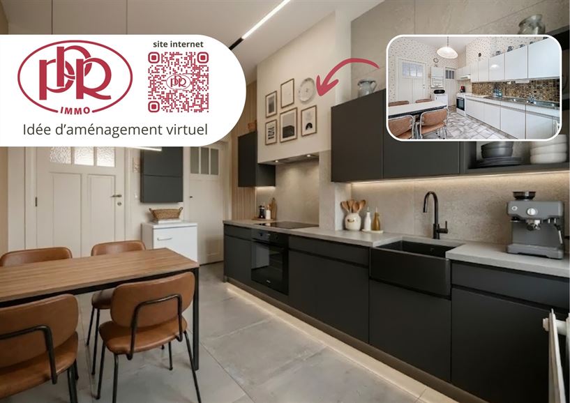 *** OFFRE ACCEPTÉE *** Jardin & terrasse SUD, parking, grenier aménageable