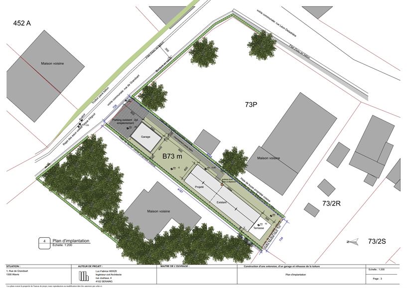 GROS OEUVRE FERMÉ, modular to suit your needs! Quiet neighborhood